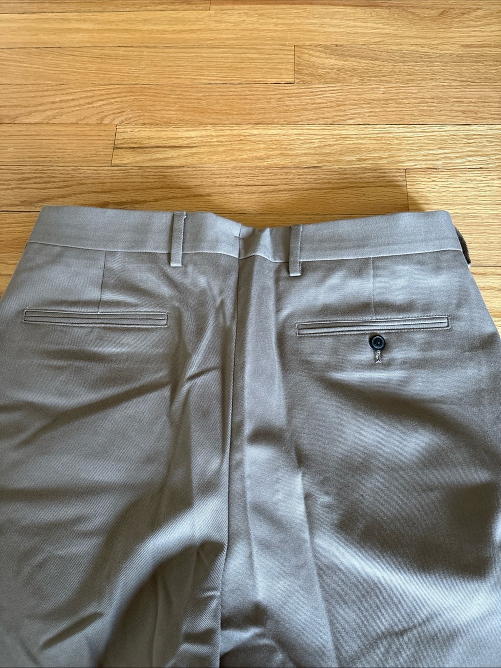 NWT Todd Snyder Italian Cotton Twill Madison Suit Pant in Khaki, 32 - Picture 10 of 10